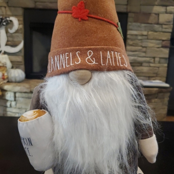 Rae Dunn Flannels and Lattes Gnome-NWT - Picture 3 of 3